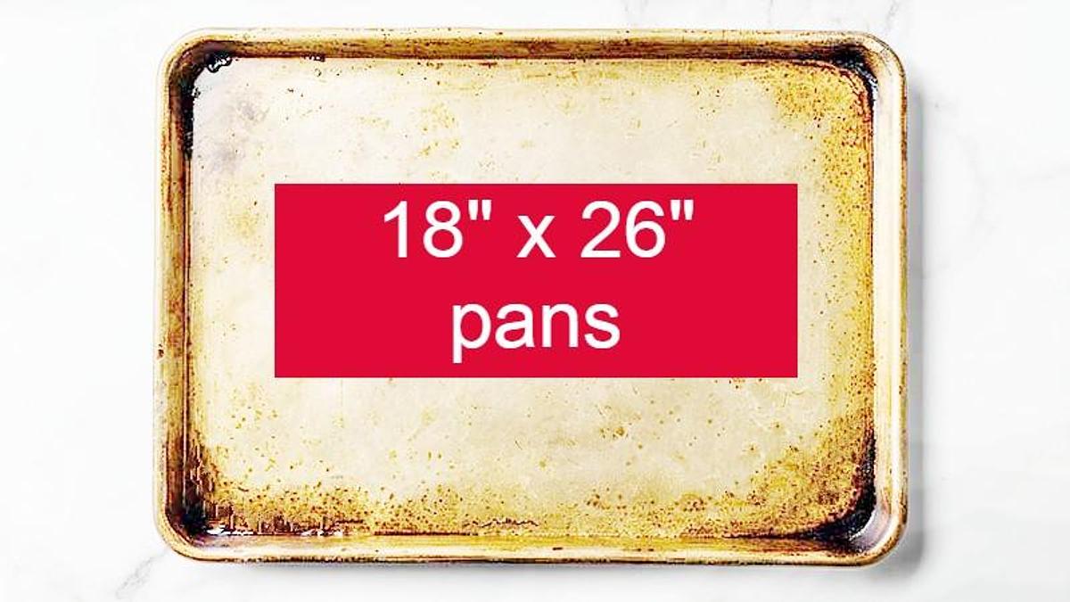 Used USED 18" 26" ALUMINUM BUN PANS