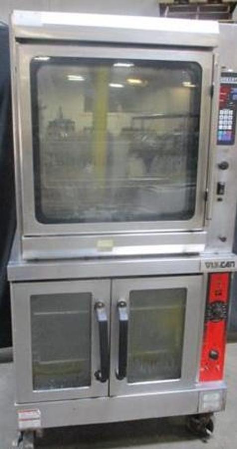 Used Hobart/Vulcan Combo - convection oven with rotisserie oven