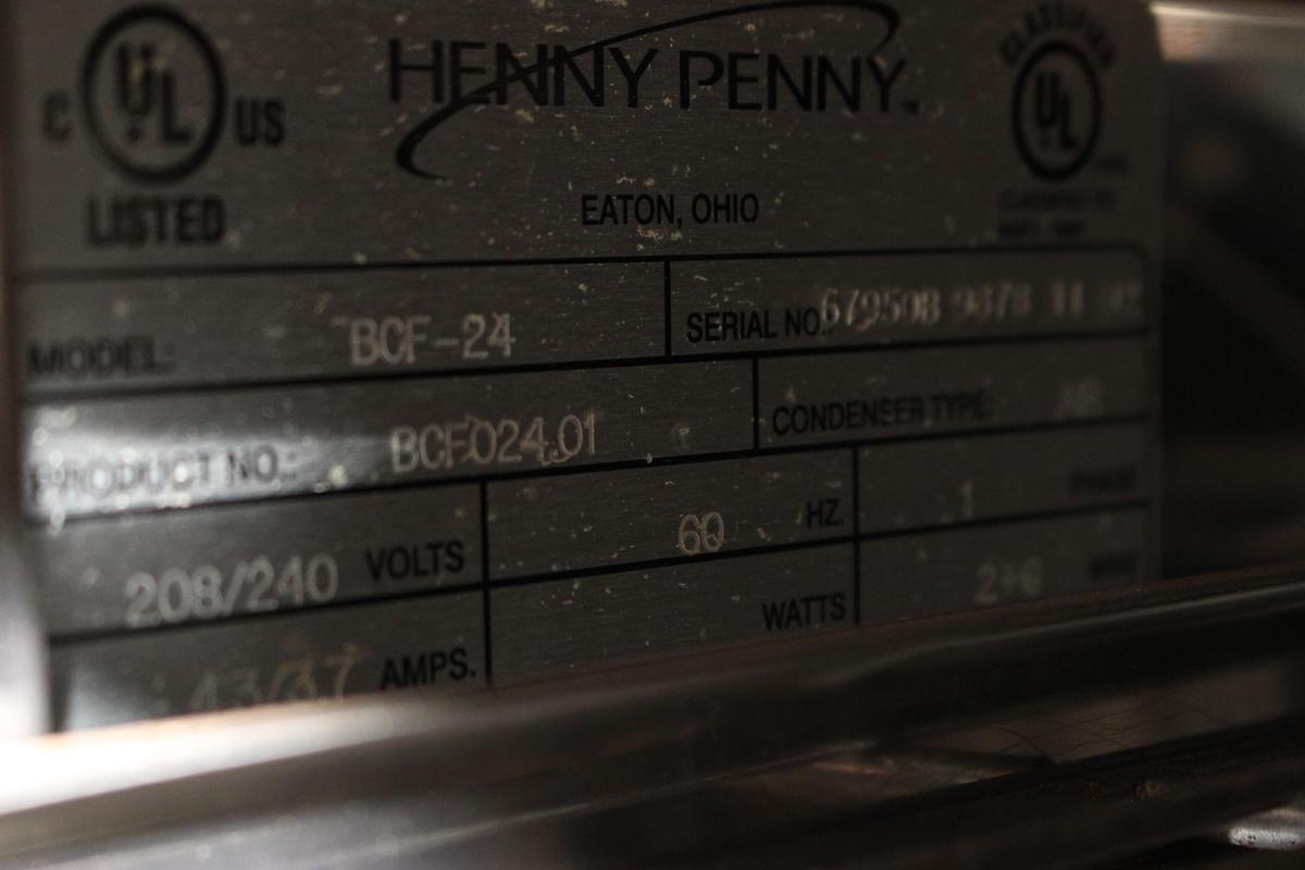 Used Henny Penny Model: BCF-24 Blast Chiller Freezer