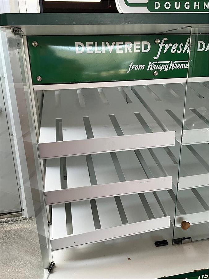 Used Krispy Kreme bakery display case