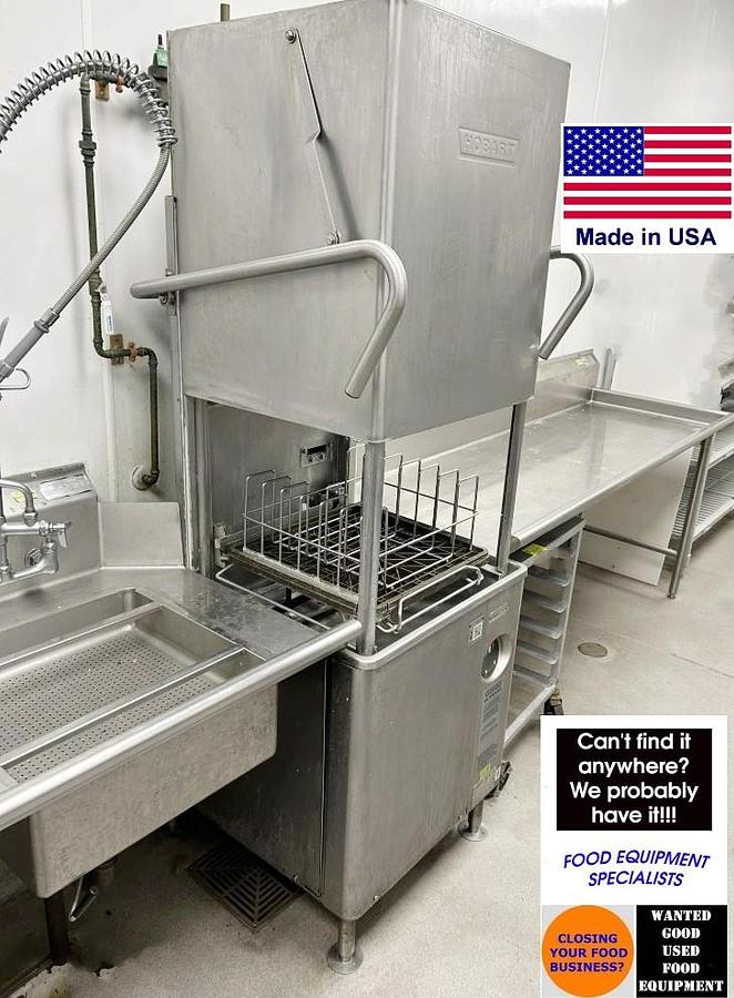 Used 2020 HOBART AM15VLT COMMERCIAL PANWASHER W/ IN AND OUT TABLE