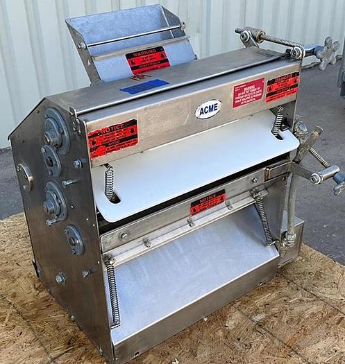 Refurbished Acme dough roller sheeter - 3 available 