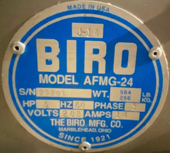 Used BIRO AFMG-24 MEAT MIXER GRINDER