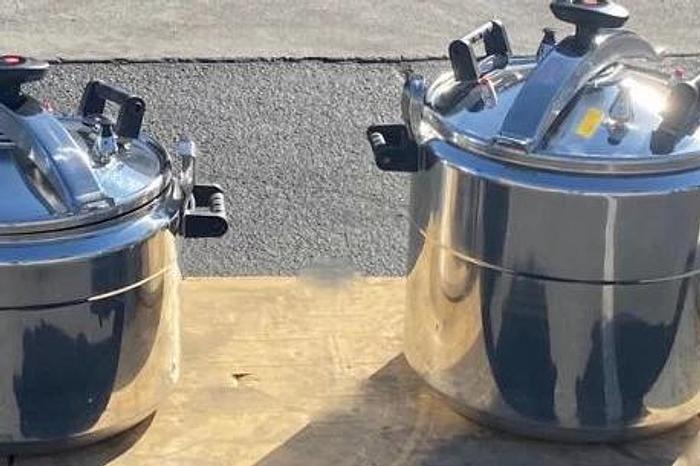 Stainless steel Pressure cooker pressure 33qt- 50 qt - 60 qt - 80qt