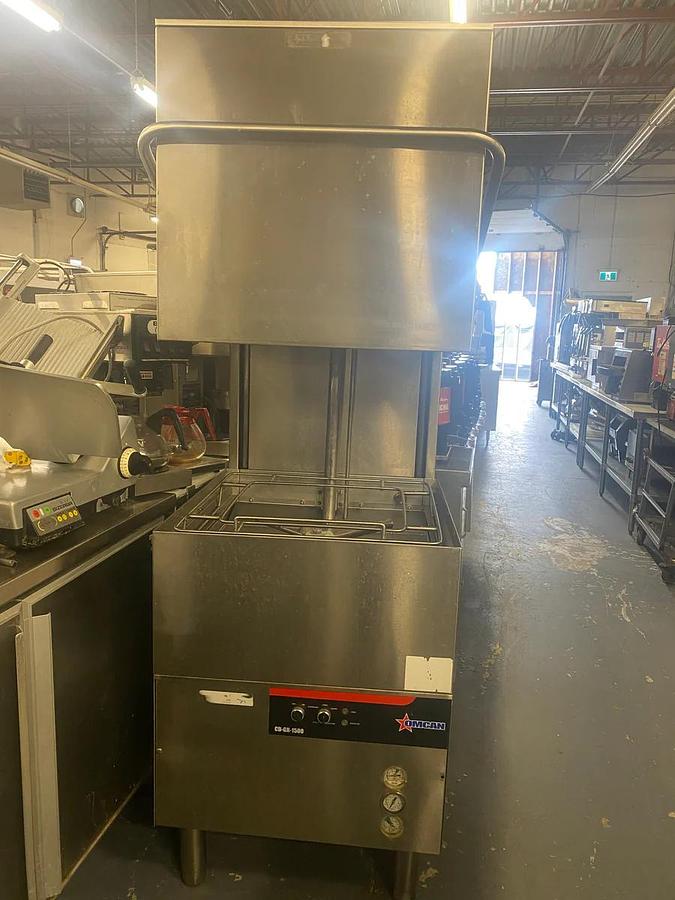 Used Omcan CD-GR-1500 Upright Dishwasher - HI TEMP