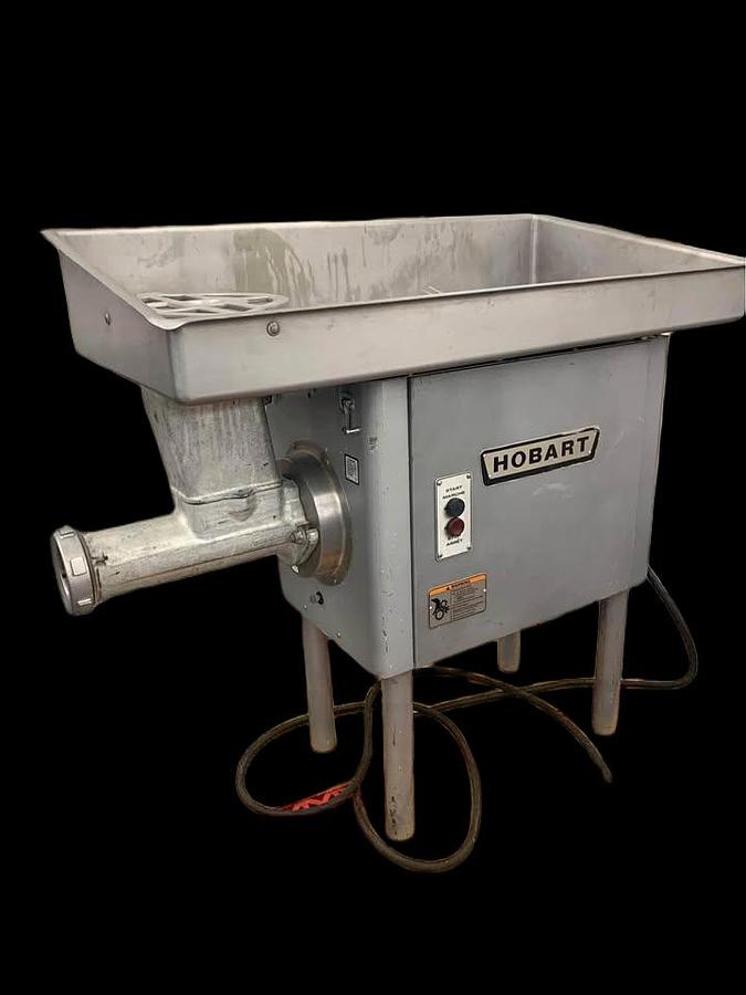 Used Hobart Mod. 4146 Meat Grinder, 5HP - WARRANTY