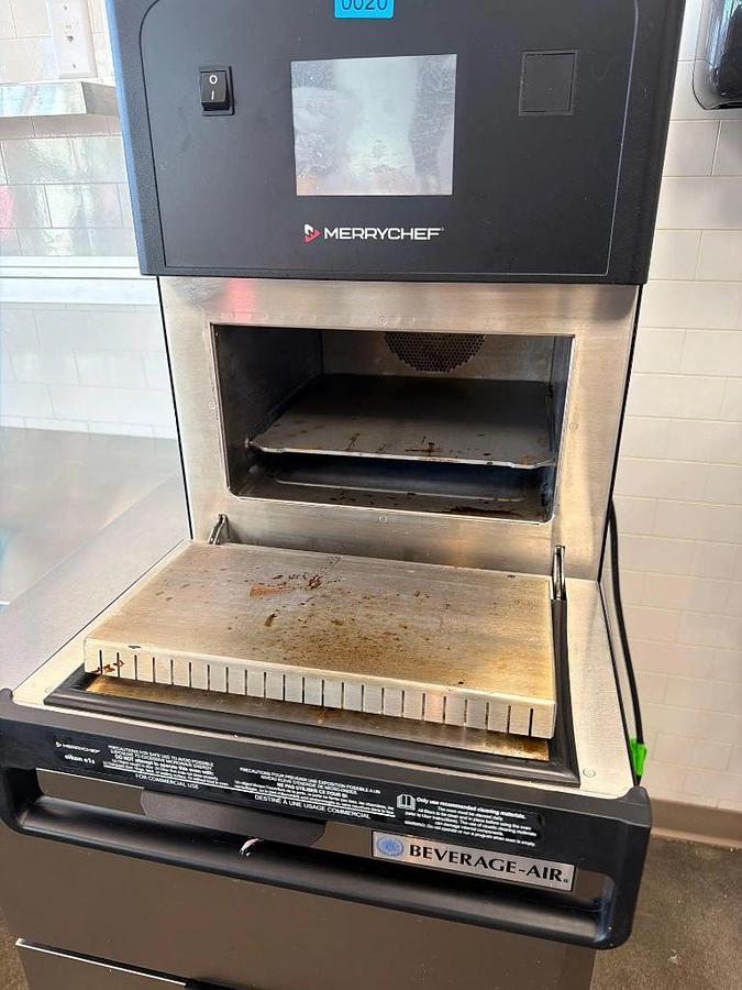 Used Merrychef E1S High Speed Countertop Oven Commercial High-Speed Ventless Oven - near new