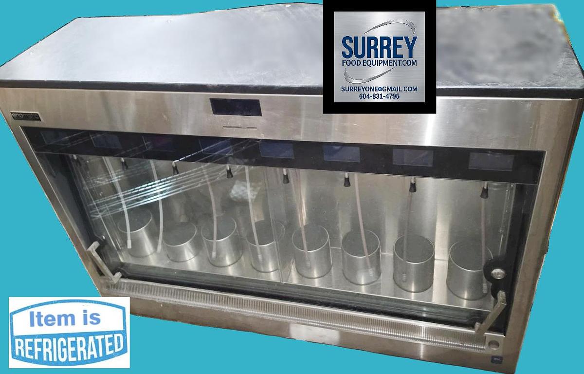 Used Enomatic Enoline Elite 2.5 4+4 Wine Dispenser Preservation System - Refrigerated