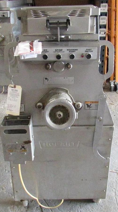 Used Hobart MG1532 Mixer Grinder 208V 3 Phase Good Condition with Foot Pedal