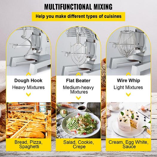 20 qt Food Mixer - 3 speed
