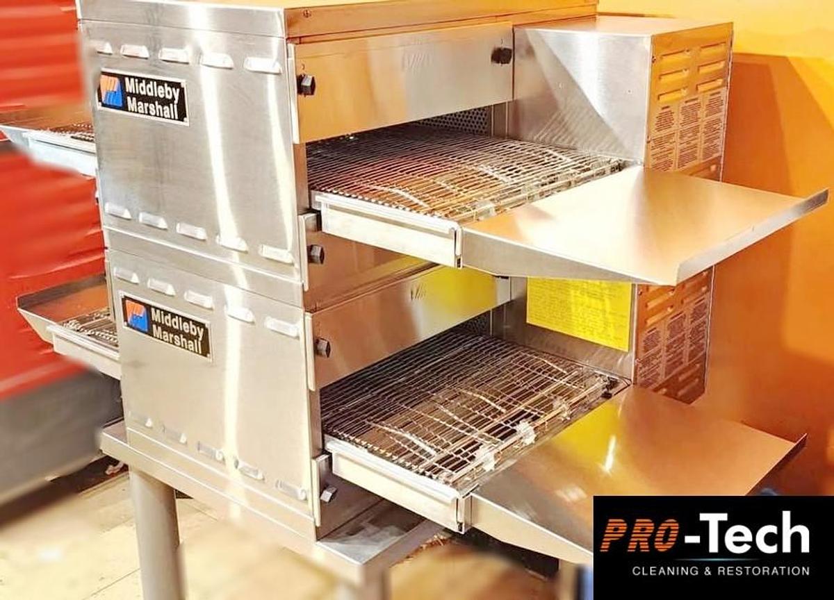 Used Middleby Marshall PS520E Double Stack Conveyor Pizza Oven - NEAR NEW