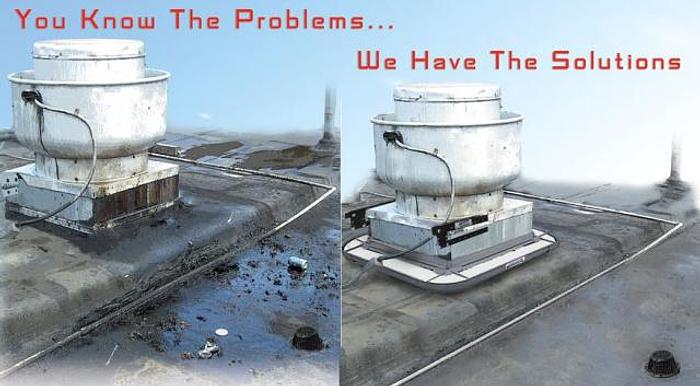 Grease - boom refill  for rooftop grease problems