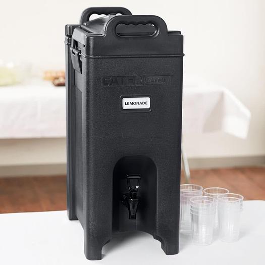 5 Gallon Green Insulated Beverage Dispenser - 6 colors