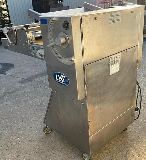 Refurbished LVO dough roller sheeter on casters