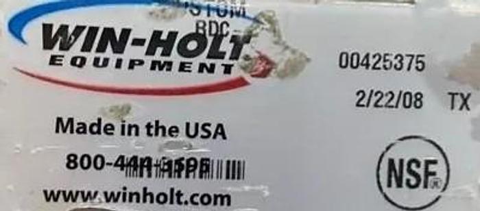 Refurbished Sea Food Ice Bin Insulated Display Table w/ Cambro Bar Bases