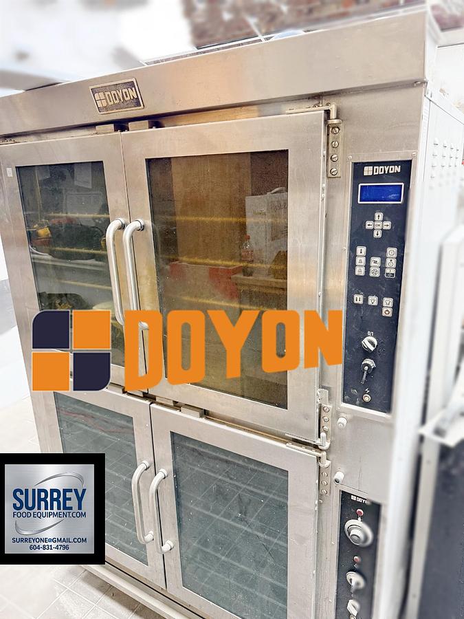 Used DOYON JAOP10 ELECTRIC CONVECTION OVEN WITH PROOFER