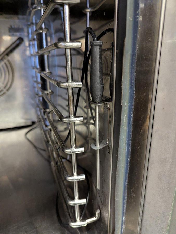 Used Auto Shaam CTX4-10EVH 10 Pan Half Size Electric Combi Oven w/Ventless Hood -