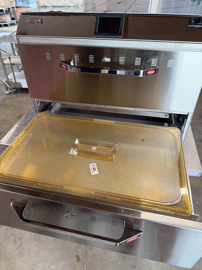 Used Hatco HDWTC-2 Freestanding Two Drawer Drawer Warmer with Touchscreen Chip Warmer