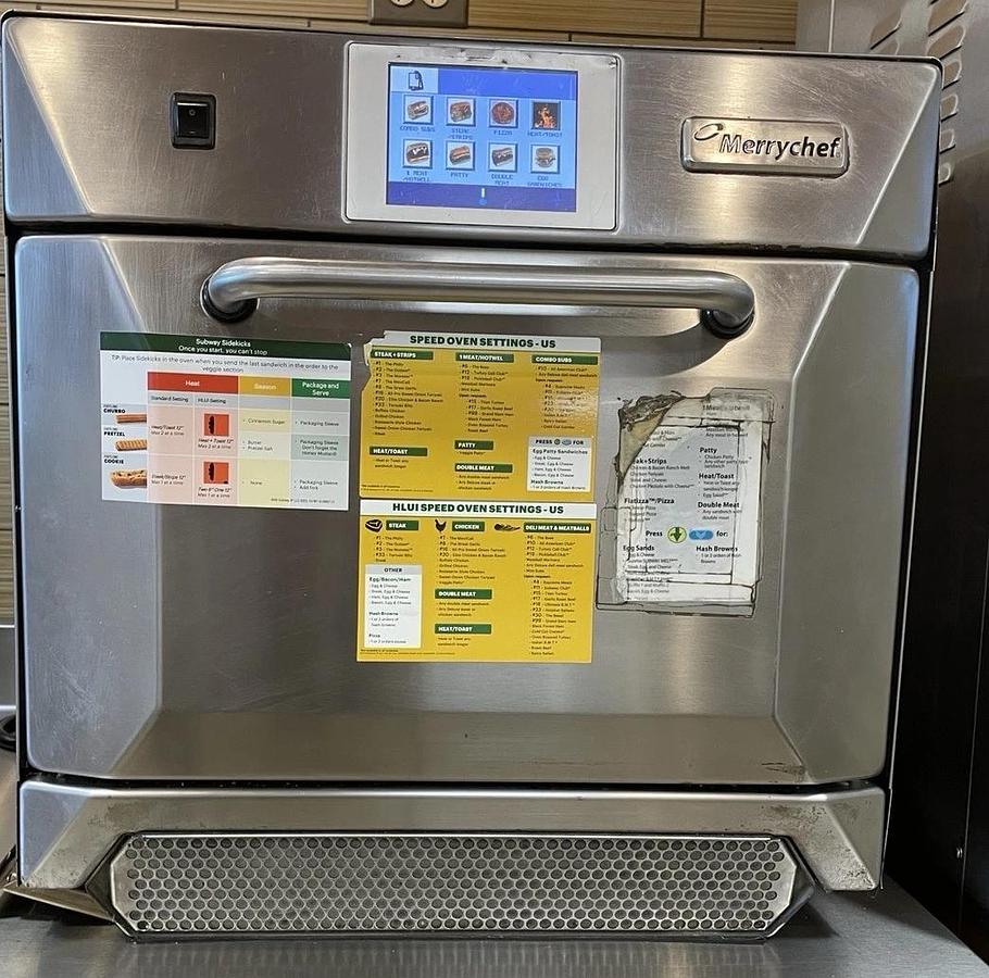 Used Merrychef Eikon E4 High Speed Countertop Convection Oven