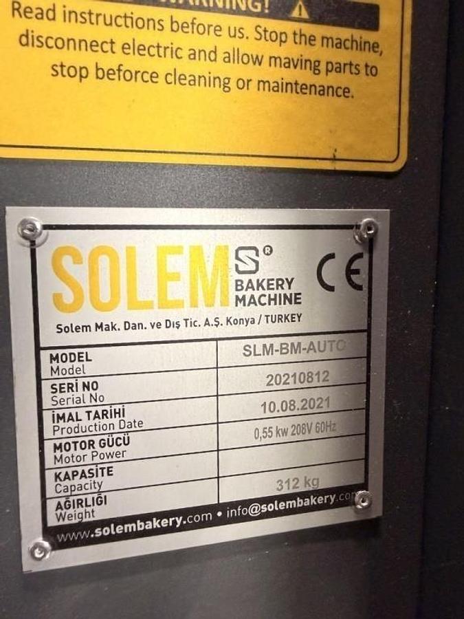Used NEW- SOLEM INDUSTRIAL CONVEYOR TOASTER / SLICER -