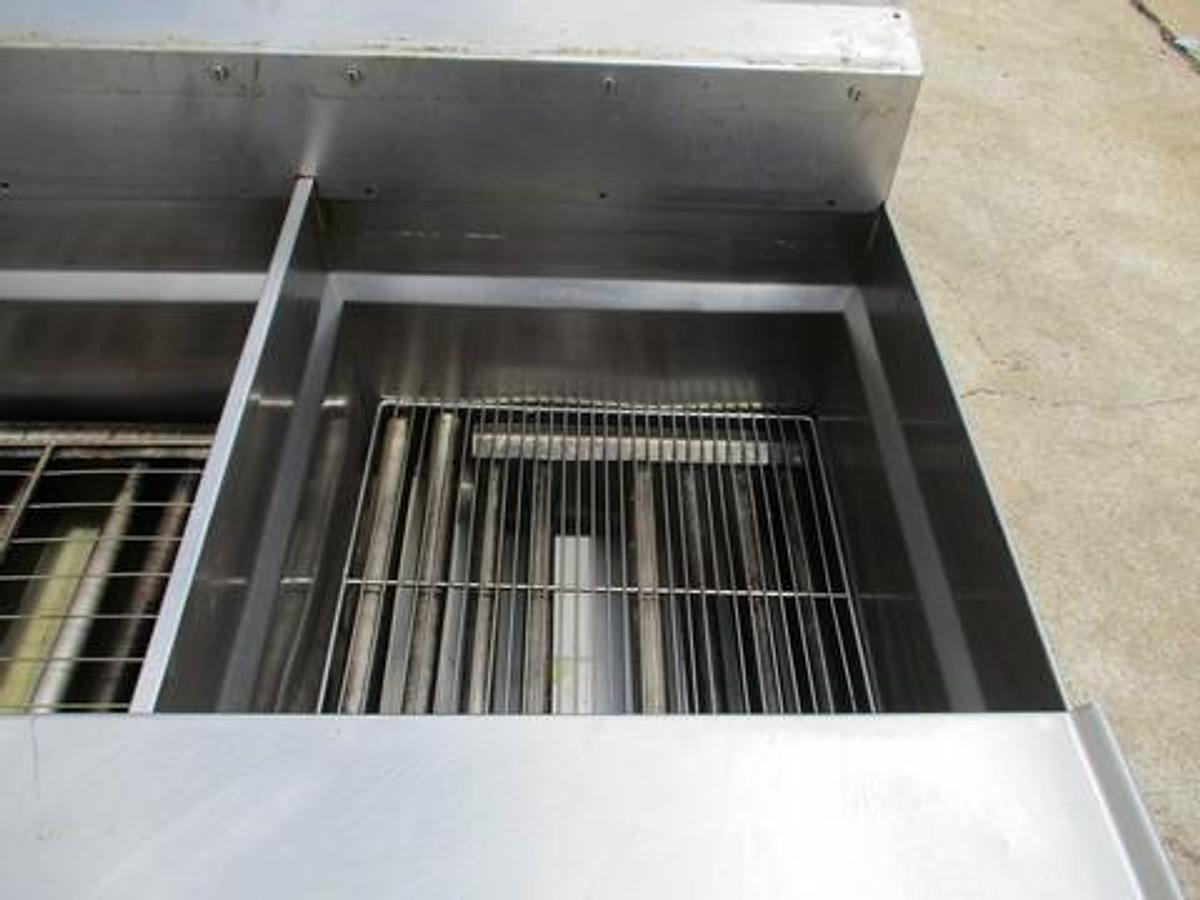 Used Ultra Fry 3 bay fryer -gas