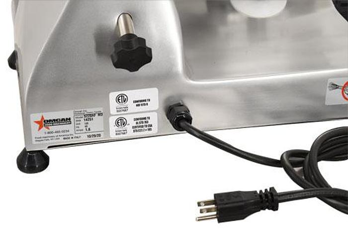 Trento 9″ Belt-Driven Meat Slicer – 120 V, 0.25 HP