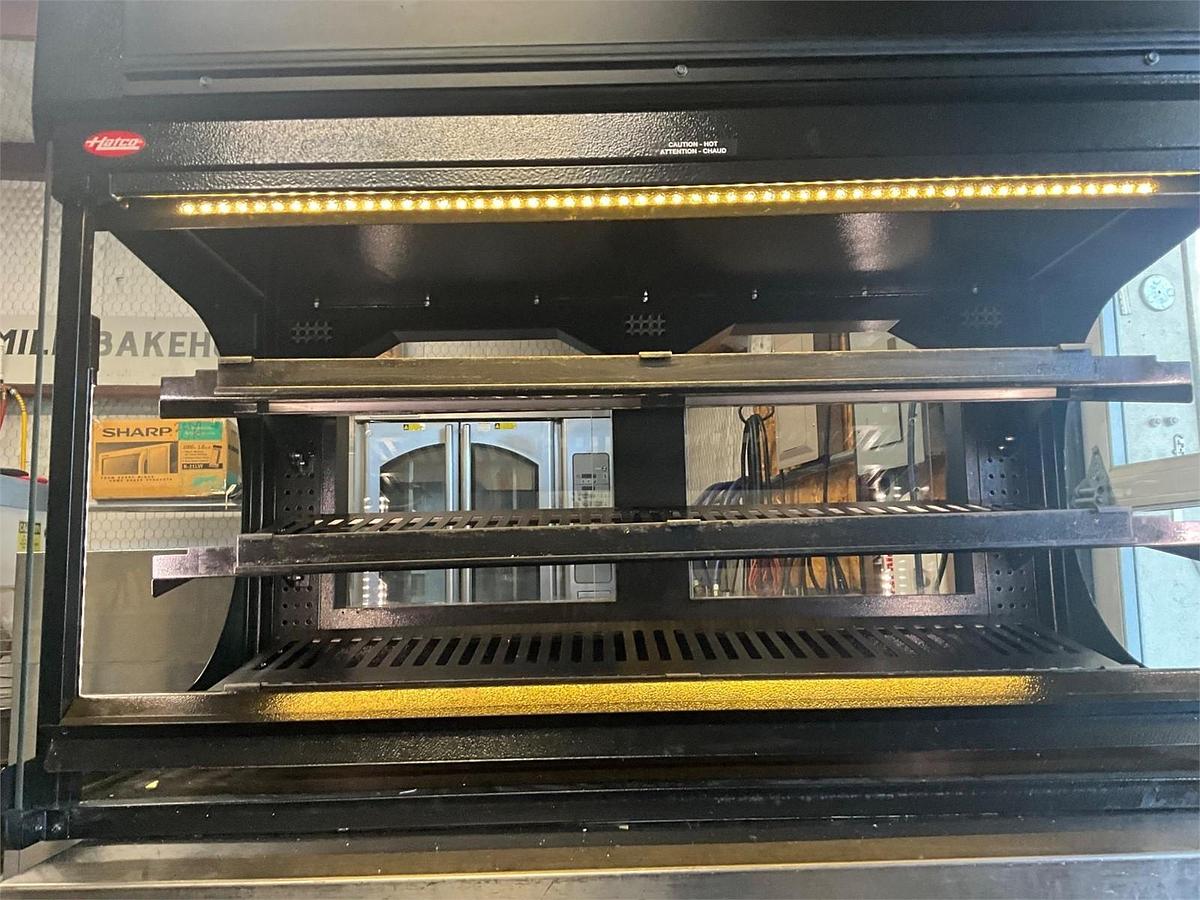 Used Hatco heated countertop merchandiser