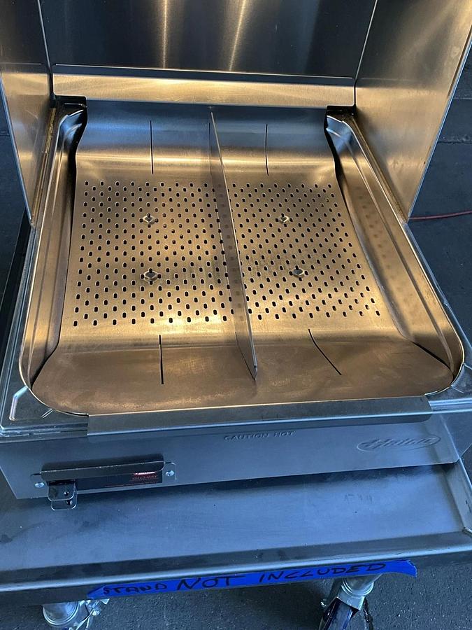 Used Hatco GRFHS-21 Glo-Ray 21" Portable Fry Holding Station 120V Fry dump station