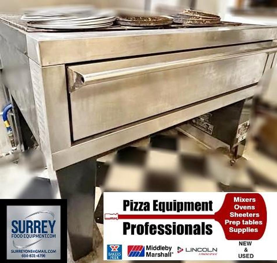 Used Garland air deck pizza oven