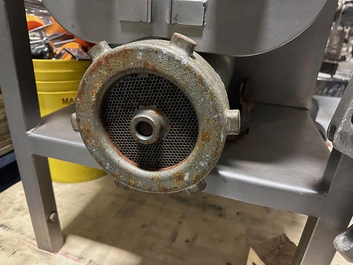 Used Hollymatic 7.5 HP Stainless Steel 190 Grinder 
