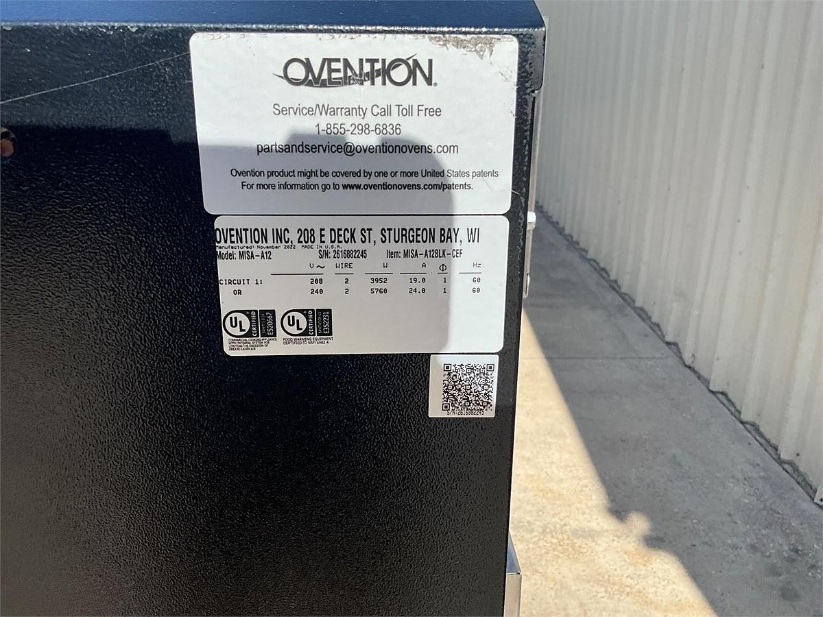 New out of box Ovention speed oven - 2 AVAILABLE