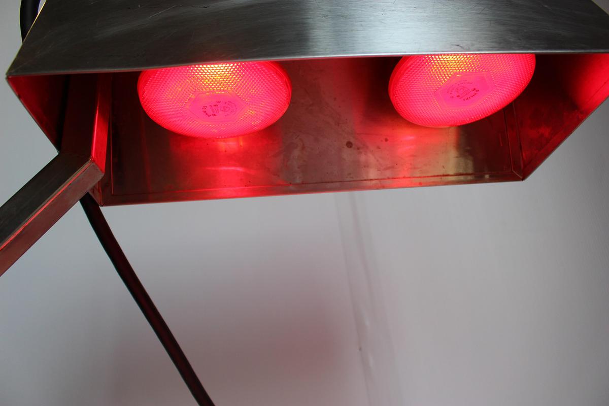 Used Cayenne OHC-500 Heat Lamp (Tested- Turns on/Working) 120V - 500W - 250W Bulb -2 available