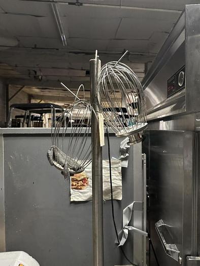 Refurbished HOBART 20 QT MIXER W/ STAND, BOWL AND ATTACHMENTS.