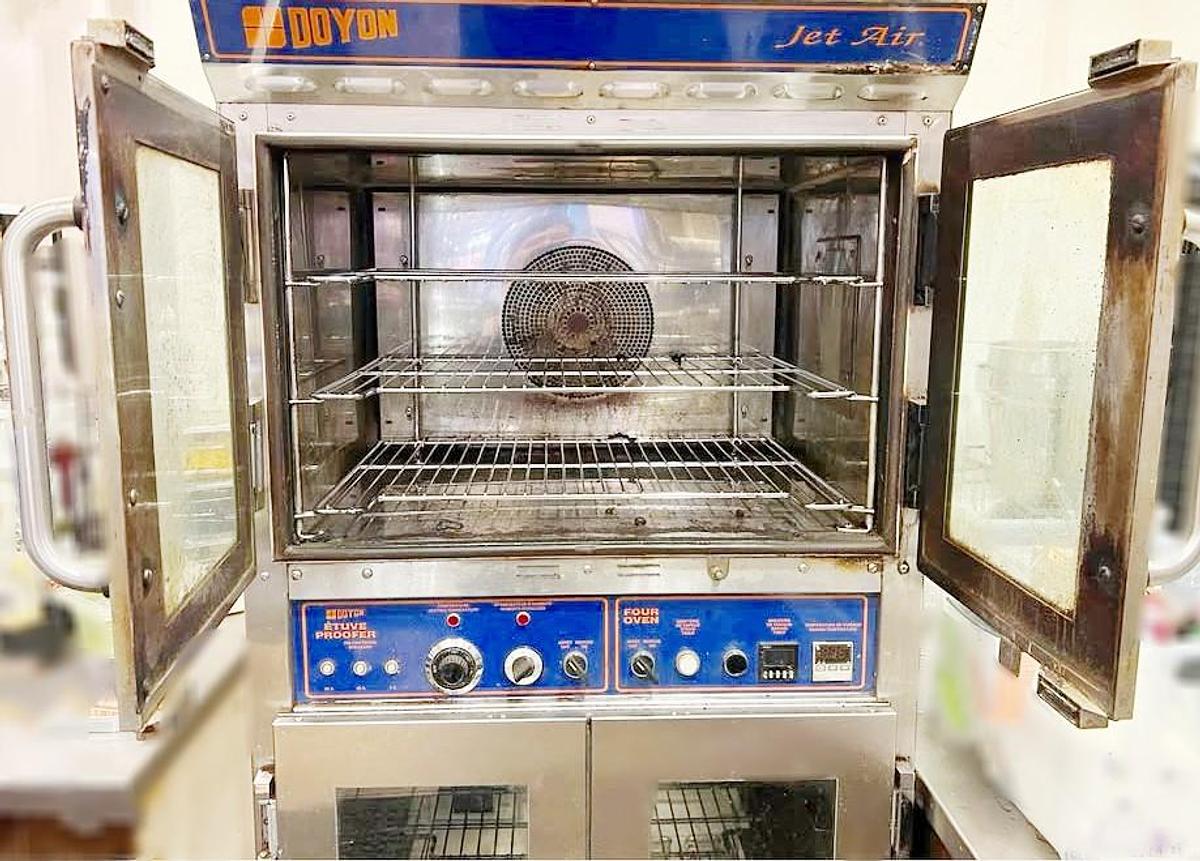 Used Doyon JAOP3 Convection oven with proofer combo