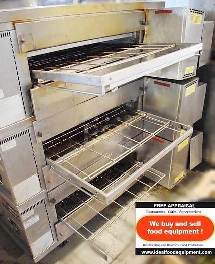 Used Middleby Marshall PS555 Pizza Gas Ovens
