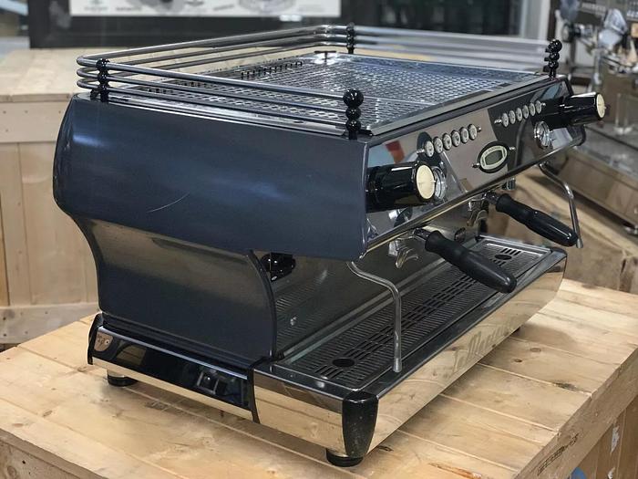 Refurbished A MARZOCCO FB80 2 GROUP BLACK GREY ESPRESSO COFFEE MACHINE COMMERCIAL CAFE