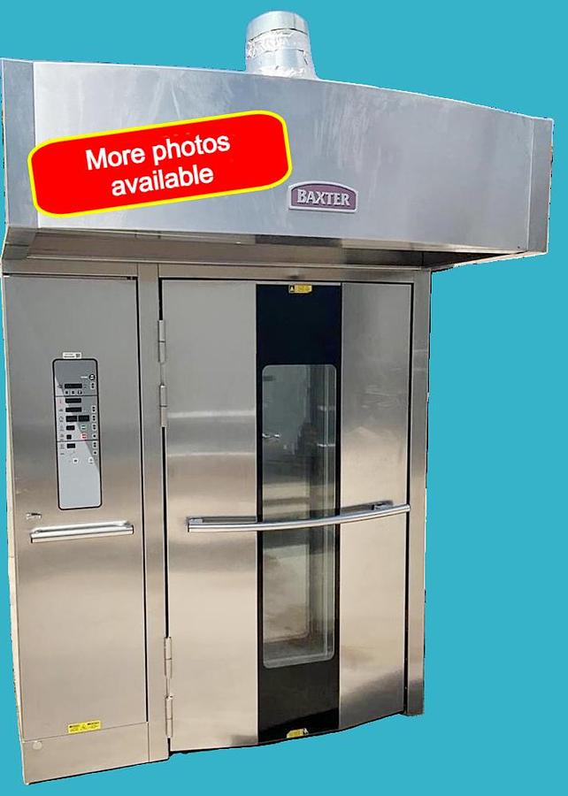 Used 2022 Baxter electric double rack oven