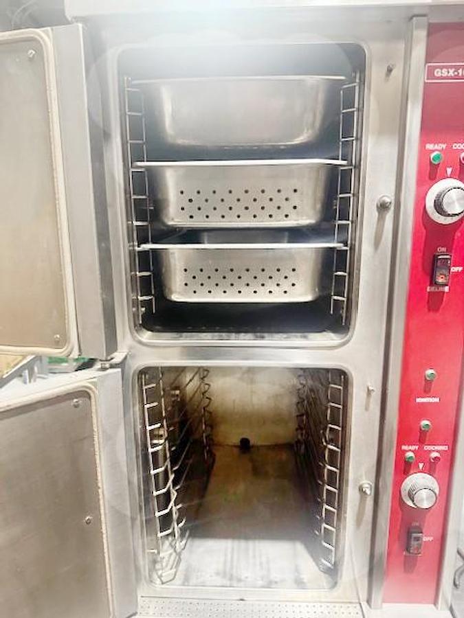 Used SteamCan Double 10 pan steamer - 20 pan in total -3 available 