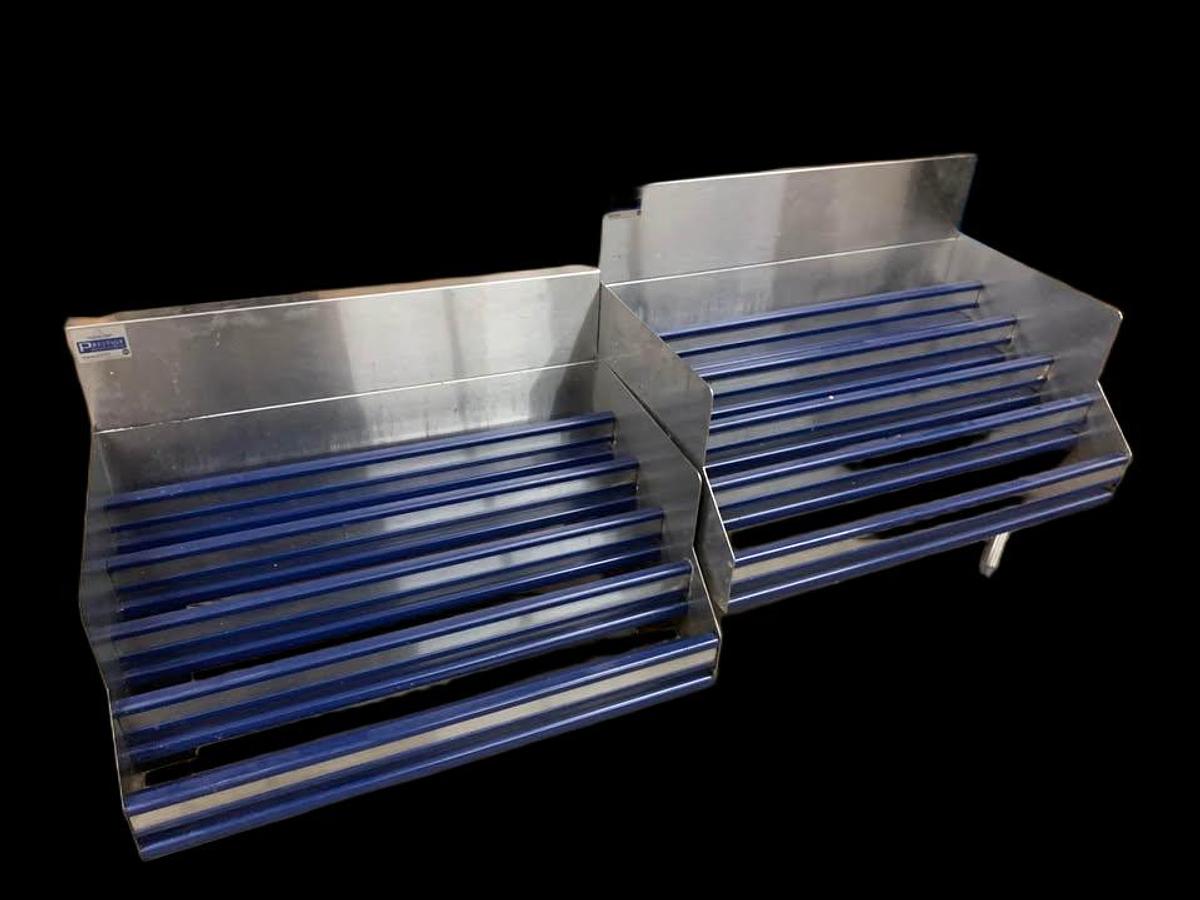 Used Advance Tabco Liquor Display Rack/ Speed Rail, Bottle Holders. - 2 AVAILABLE