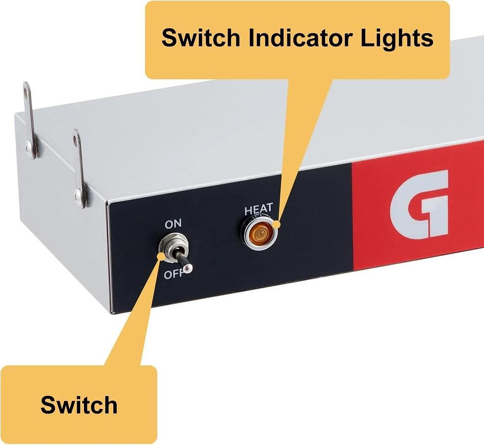 Used 48" Heat Strip Calrod - cord and switch