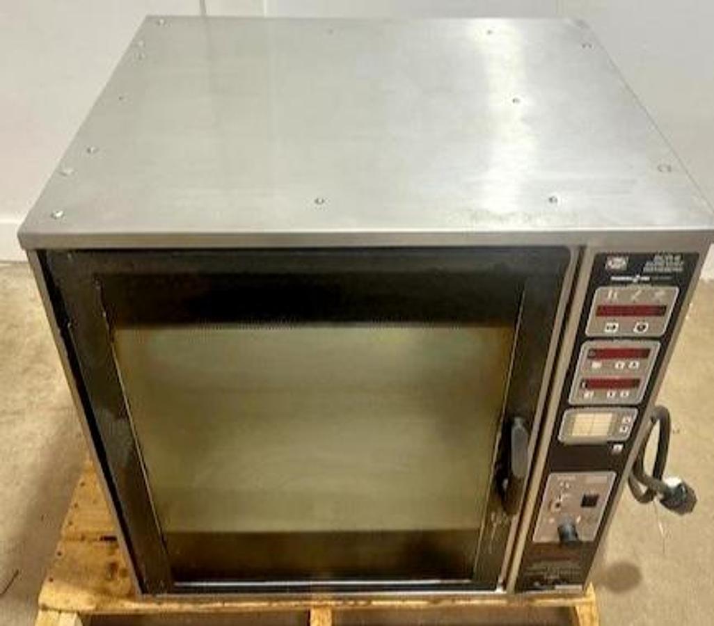 Used HENNY PENNY SCR-6" COMMERCIAL ELECTRIC DIGITAL CHICKEN ROTISSERIE OVEN 208V,3PH - C/W CHICKEN SPITS (SPEARS)