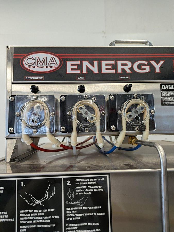 Used CMA AH-2 Low Temperature Pass-Thru Dishwasher - NICEST ONE WE HAVE EVERY HAD.......