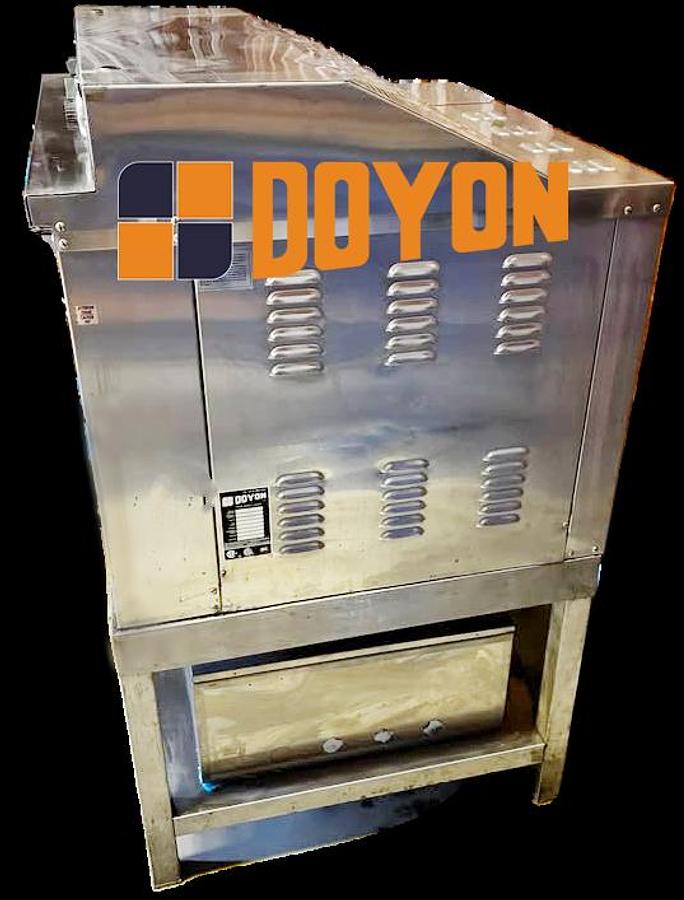 Used Doyon Piz 3 electric deck ovens