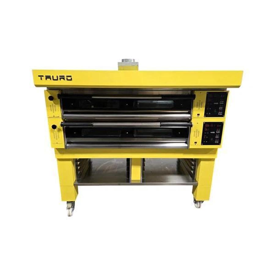 Used Tauro T7 HY Double Deck Pizza Oven Asset number: 144716