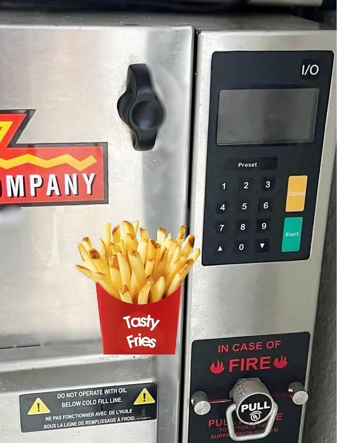 Used Perfect Fry Ventless Grease Fryer 