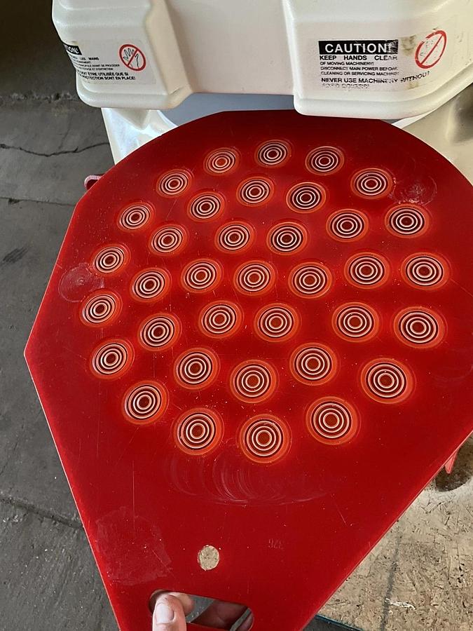 Used Erika Record 36 portion Rounder Divider Easy Plus 9/21RH 3/4 Automatic tortilla