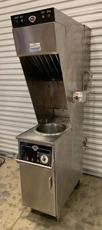 Used Wells WVAE-30F 30 LB Electric Ventless Deep Fryer 208V