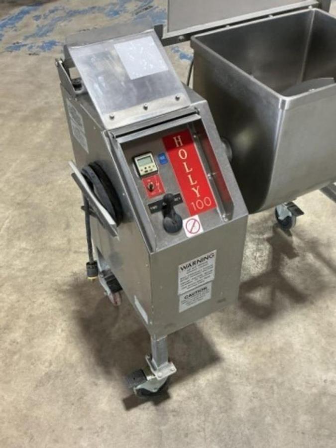Used Clean Working Industrial Hollymatic HM-100 Mixer