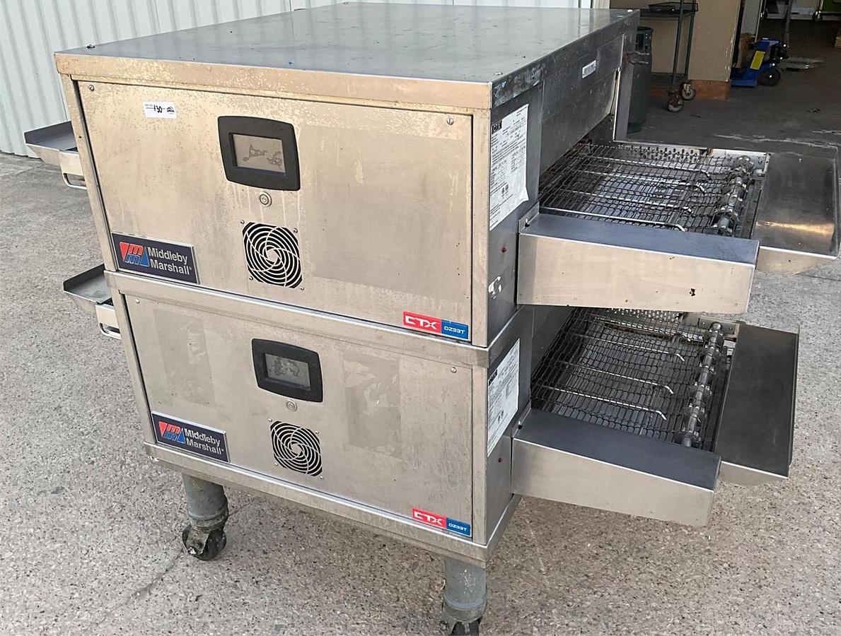 Used  CTX double stack conveyor oven