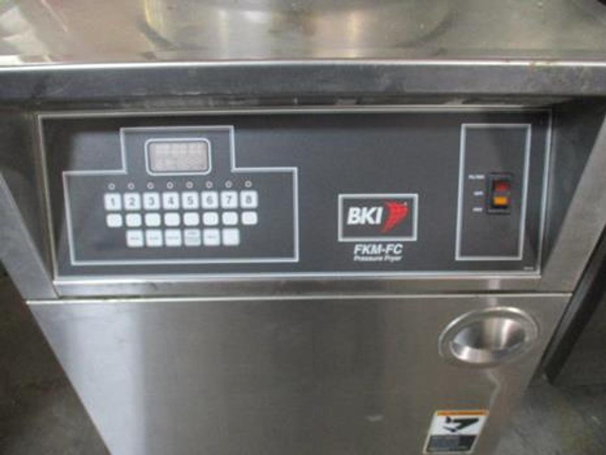 Used BKI Pressure Fryer Electric